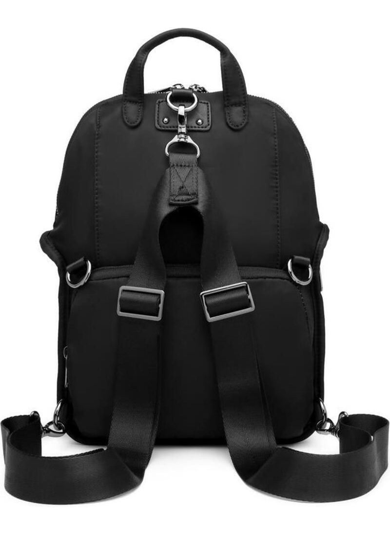 Barcelona - Satin Fabric Women's Postman and Backpack 2108 - Image 1