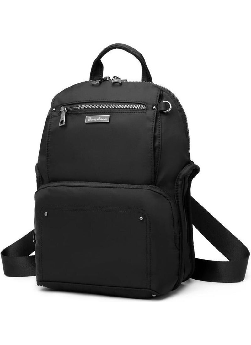 Barcelona - Satin Fabric Women's Postman and Backpack 2108 - Image 1