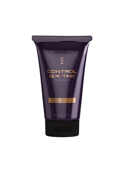 Ust For Men Control Gx + Thk Grey Reducing And Thickening Beard Wash With Alpha Keratin Thickens Hair Up To 20% Works With Every Beard Texture 4 Oz (Pack Of 1)