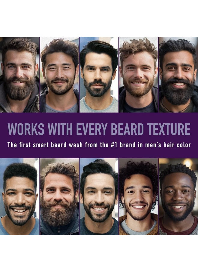 Just For Men أوست للرجال جيل تحكم جي إكس + غسول لحية رمادي وتقليل وتكثيف مع الكيراتين ألفا يكثف الشعر حتى 20% يناسب جميع أنواع لحى 4 أونصات (عبوة واحدة)  - Image 5