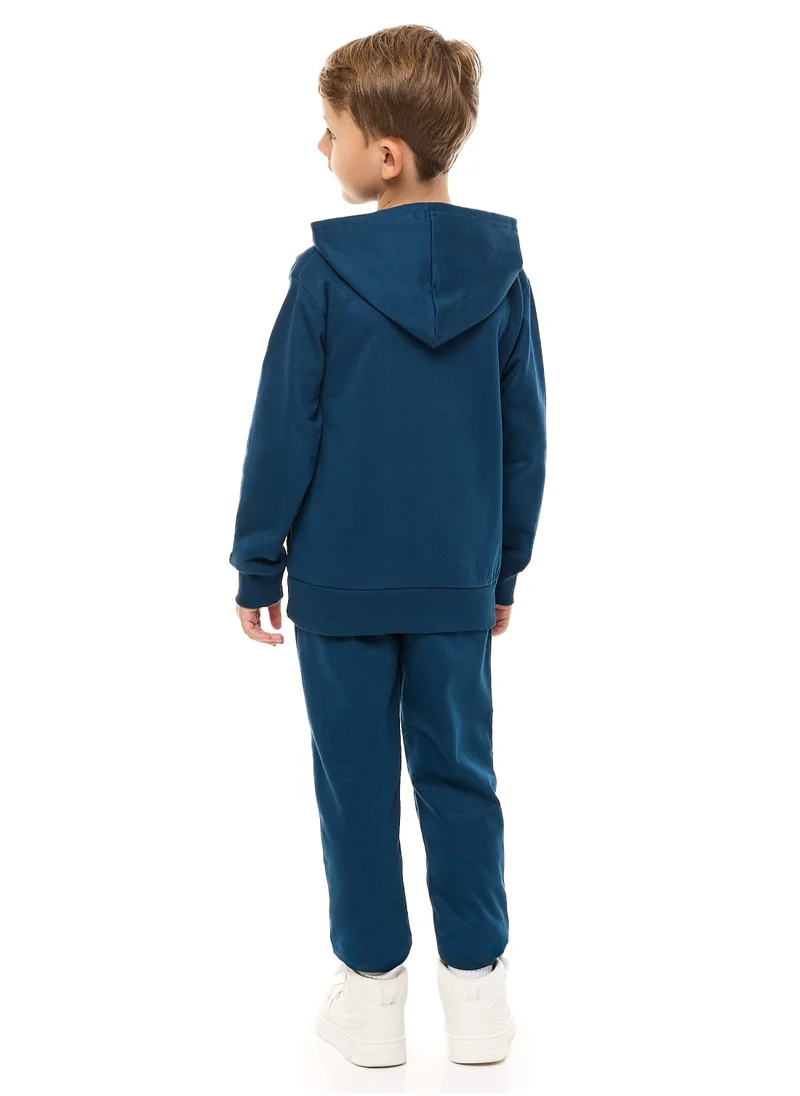 victor and jane Boys' 2-Piece Hoodie and Jogger Set  (2 -8 yrs) Navy