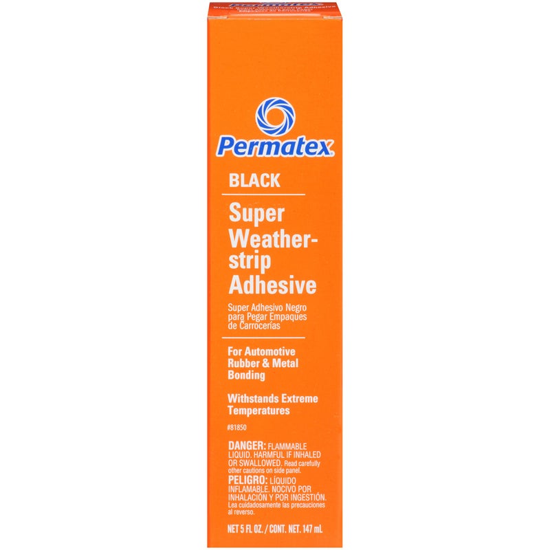 Permatex 81850-12PK Black Super Weatherstrip Adhesive, 5 oz. (Pack of 12) - Image 5