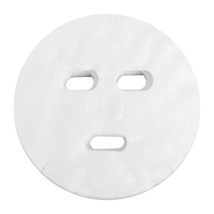 FRCOLOR 100 Pcs Enlarged Cotton Facial Mask Sheets DIY Cosmetic Face Skin Care Mask - Image 1