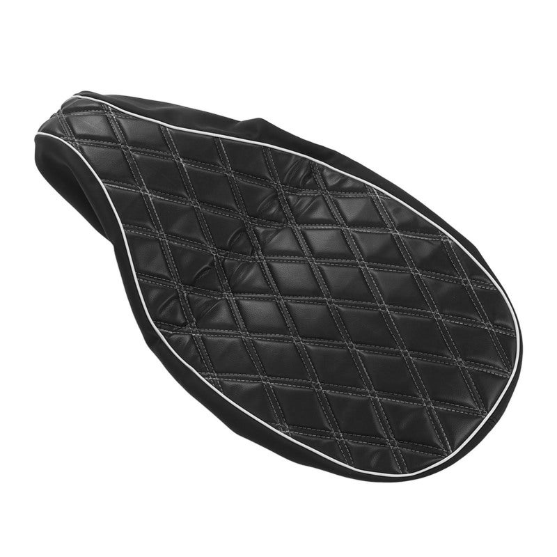 Saddle Leather Cover Black for 125/150 Sprint Fast Motorcycle Saddle - Safety Protection Durable Leather Cushion Cover for Vespa Vbb Vba Vnb - Image 5