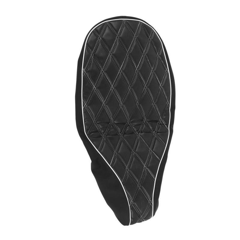 Saddle Leather Cover Black for 125/150 Sprint Fast Motorcycle Saddle - Safety Protection Durable Leather Cushion Cover for Vespa Vbb Vba Vnb - Image 2