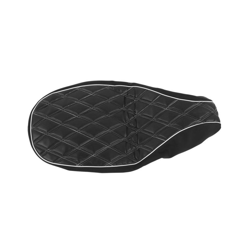 Saddle Leather Cover Black for 125/150 Sprint Fast Motorcycle Saddle - Safety Protection Durable Leather Cushion Cover for Vespa Vbb Vba Vnb - Image 3