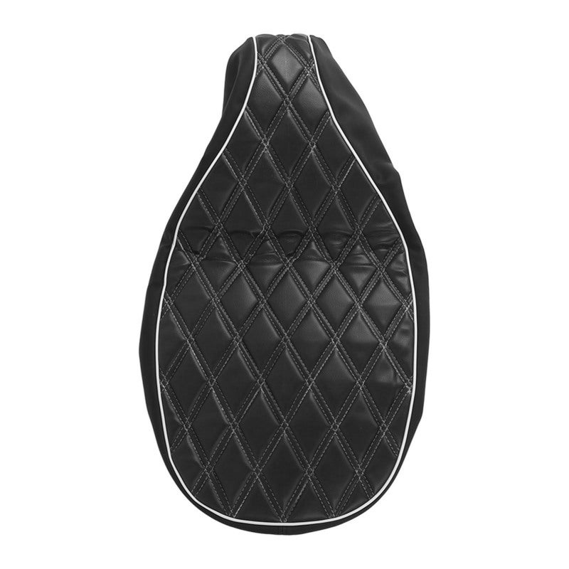 Saddle Leather Cover Black for 125/150 Sprint Fast Motorcycle Saddle - Safety Protection Durable Leather Cushion Cover for Vespa Vbb Vba Vnb - Image 4