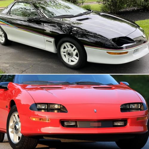Tonsya For 1993 1994 1995 1996 1997 1998 1999 2000 2001 2002 Chevy Camaro Front Bumper Signal Side Marker housing Amber Lens 5978552 5978551 GM2521146 GM2520146 - Image 5