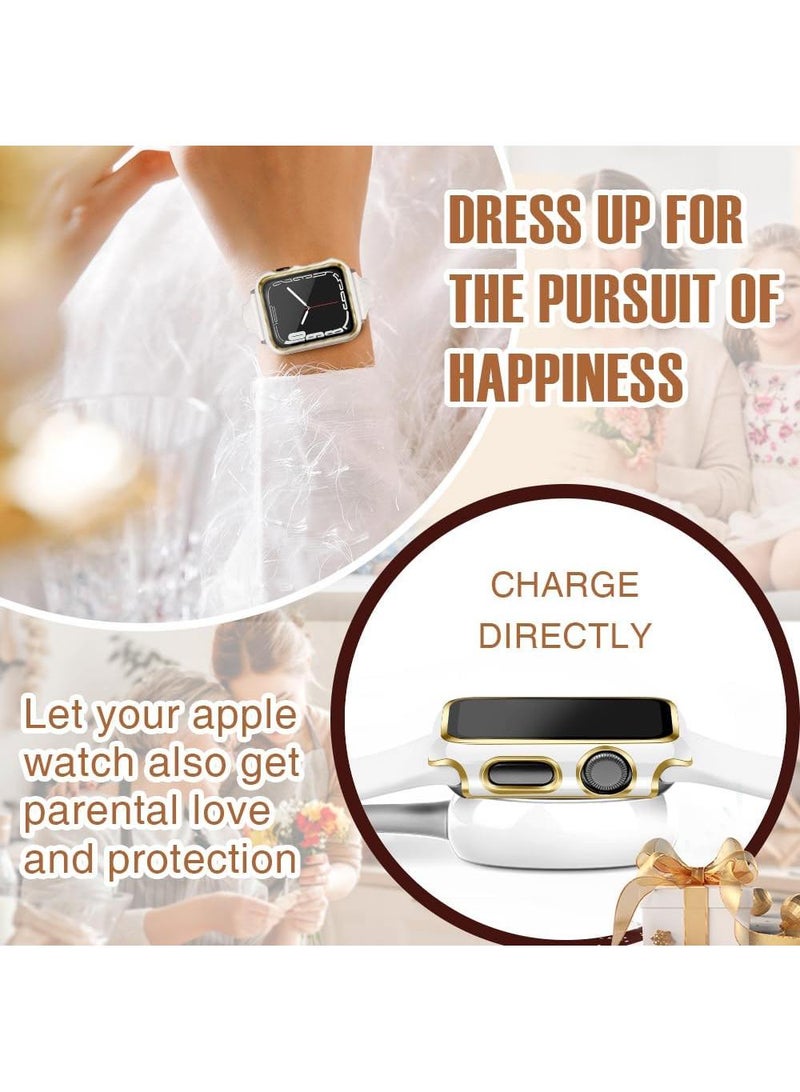 Y&D 2Piece Suitable For AppleWatch1/2/3 38mm universal Watch Tempered Film Integrated Protective Case - Image 4