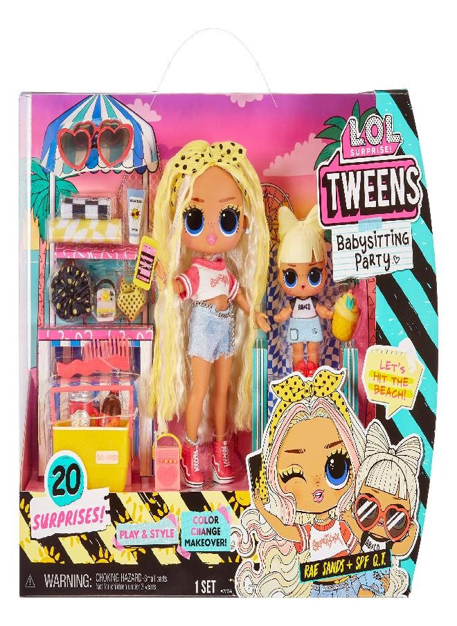 L.O.L. SURPRISE! - L.O.L. Surprise! Tweens Babysitting Beach Party with 20 Surprises Including Color Change Features and 2 Dolls - Great Gift for Kids Ages 4+, Multicolor - Image 1