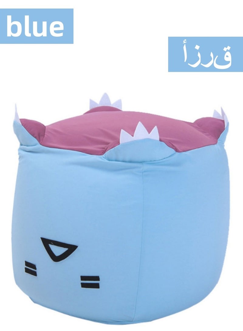 Easy Life Adorable Four Legged Monster Bean Bag Chair Soft Plush Kids Room Furniture Cozy Seating - Image 1