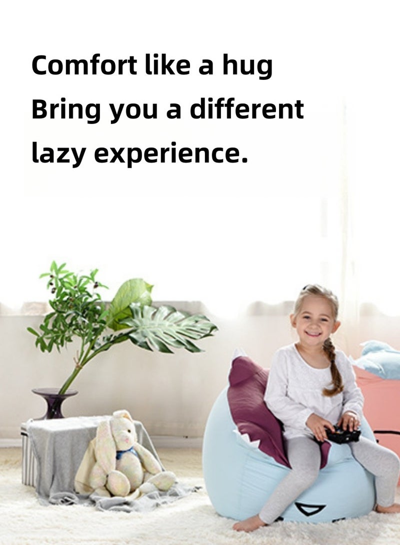 Easy Life Adorable Four Legged Monster Bean Bag Chair Soft Plush Kids Room Furniture Cozy Seating - Image 2