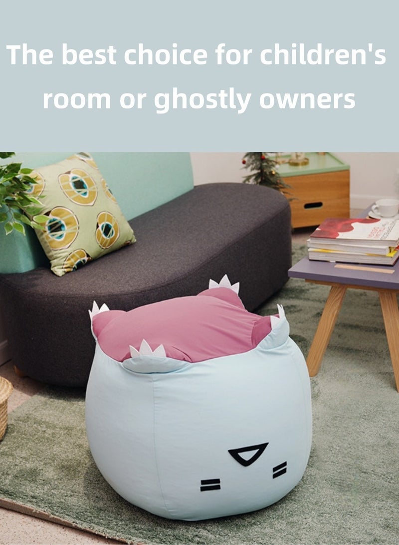 Easy Life Adorable Four Legged Monster Bean Bag Chair Soft Plush Kids Room Furniture Cozy Seating - Image 4