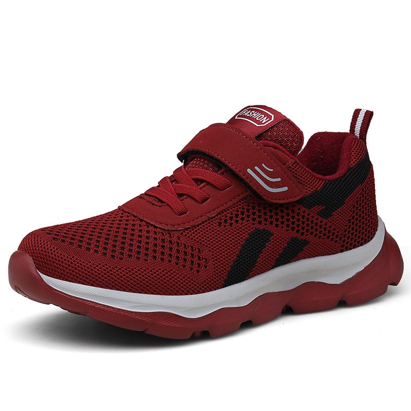 Shoes For The Elderly Shoes For Women Mum Shoes Mesh Fly-Woven Sneaker Men'S Soft-Soled Walking Shoes For Middle-Aged And Elderly Dad Shoes - Image 1