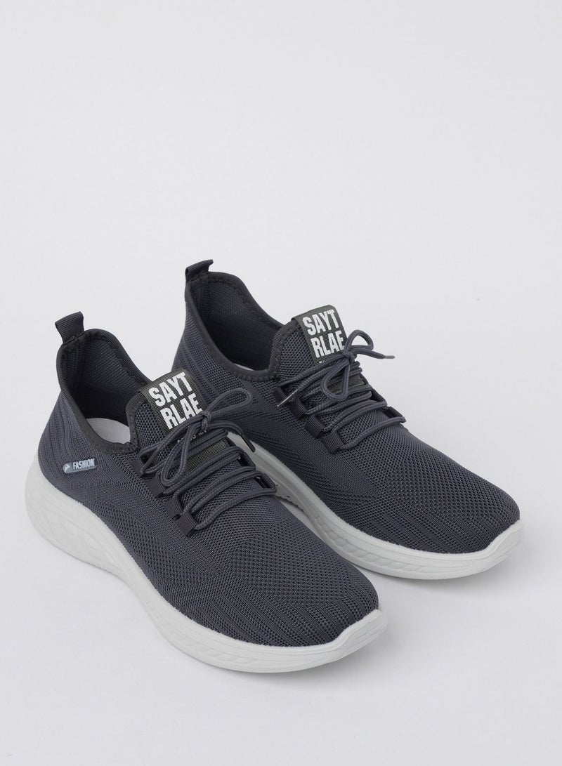 Cobblerz Cobblerz Mens Lace-up Low Top Sneakers Grey  - Image 2