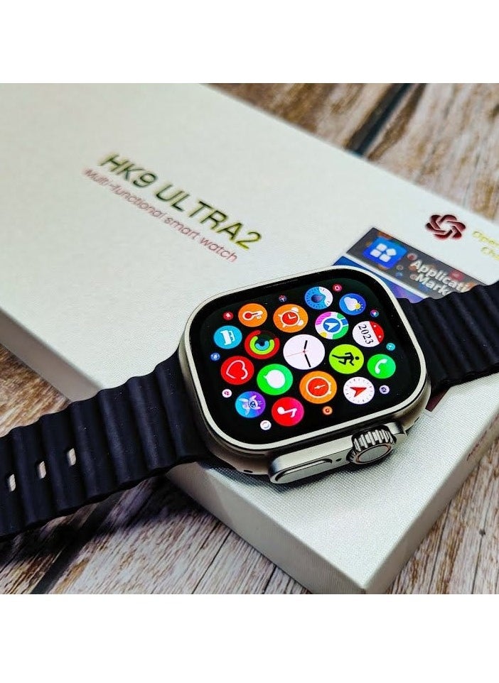 HK - HK10 ULTRA 3 Smartwatch – 2.02" AMOLED Display - Image 1