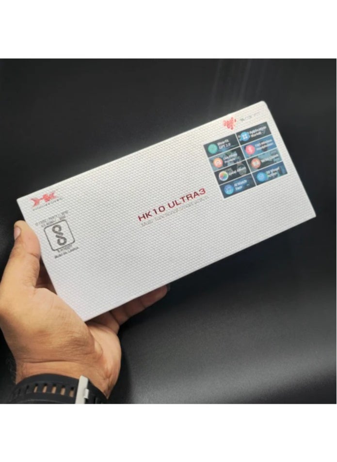 HK - HK10 ULTRA 3 Smartwatch – 2.02" AMOLED Display - Image 1