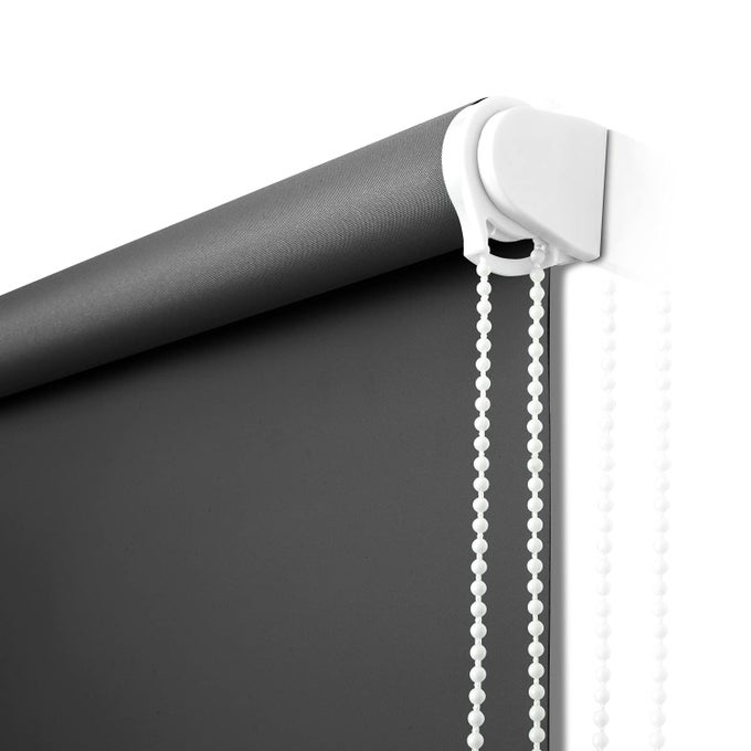 Blackout Blinds Window Roller Blinds Thermal Insulated Shades for Home Hotel Club Restaurant Office 25 W x 68 L Black