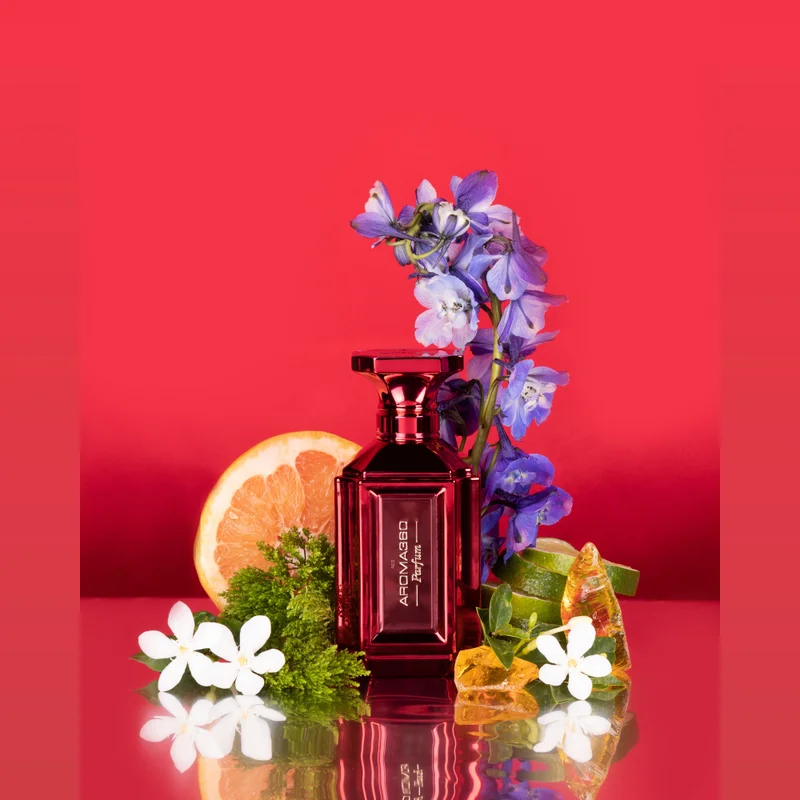 أروما 360  عطر أروماجد ريد للجنسين - جريب فروت، عنبر، فلفل، وطحالب - بخاخ عطر يدوم طويلاً - خالي من المنتجات الحيوانية - سعة 10 مل