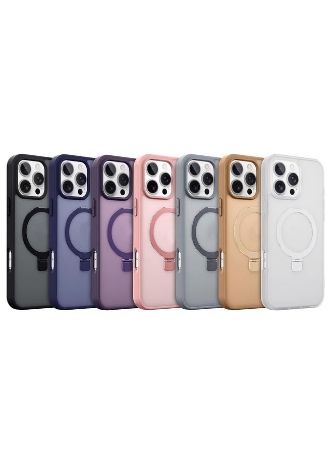 S-TOP Case For iPhone 11 Pro Skin-feel Ring MagSafe Holder Phone Case - Image 2