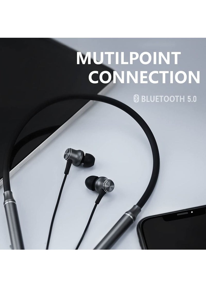 Lenevo XE05 سماعة بلوتوث مثبتة على الرقبة ستيريو رياضية لاسلكية مع ميكروفون - Image 3