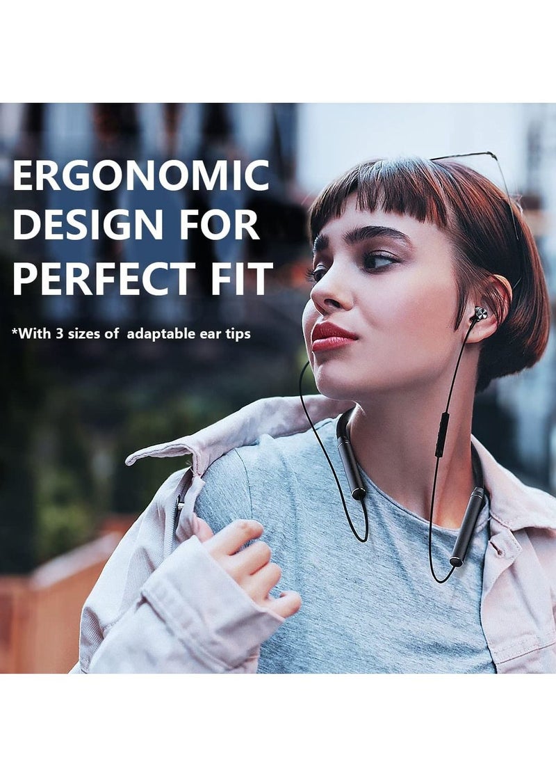 Lenevo XE05 سماعة بلوتوث مثبتة على الرقبة ستيريو رياضية لاسلكية مع ميكروفون - Image 4