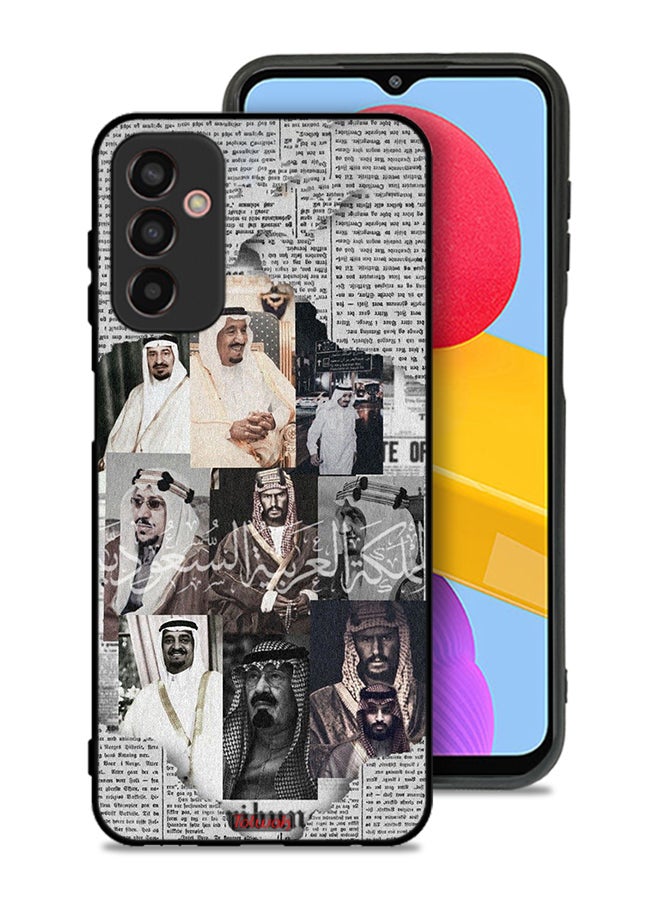 Tolwak Samsung Galaxy M13 Protective Case Cover Saudi Kings In News Paper - Image 1