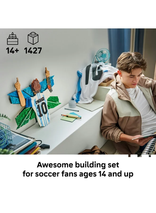 Lego Editions Lionel Messi – Celebration Building Set 43018 (Age 14+, 1427 Pieces)