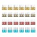 SINBRLAI Micro3 Fuse 5 Amp 75 Amp 10 Amp 15 Amp Fuse Applicable to The Maintenance Replacement of Car24PCS - Image 2