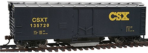 Walthers Trainline 40Foot PlugDoor Track Cleaning Boxcar CSX 135720 HO Scale - Image 1