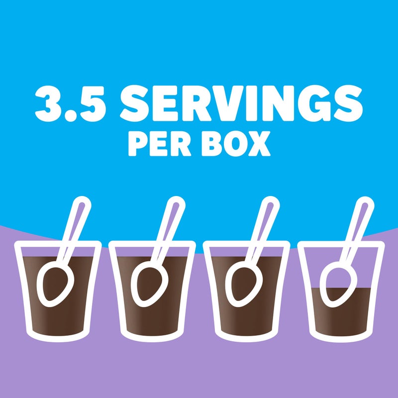 Jell-O Chocolate Pudding, Cook & Serve, Sugar Free, 1.3 oz Box, 4 Packs - Image 5