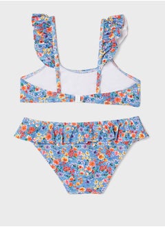 MANGO Kids Floral Bikini  - Image 2