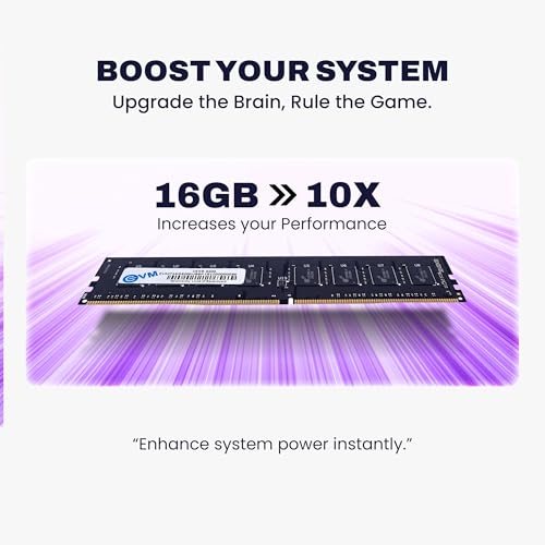 EVM 16GB DDR4 Desktop RAM Memory | 3200MHz | PC4-25600 | Long-DIMM | 288-Pin | 1.2V Low Voltage | High Performance | Intel & AMD Compatible | 10 Year Warranty (EVMT16G3200U88P) - Image 3