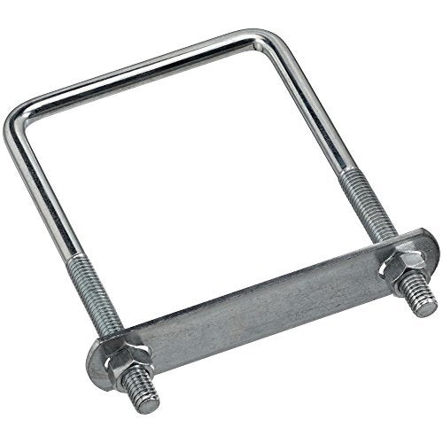 National Hardware N245-019 2192BC Lumber Size Square U Bolt in Zinc plated - Image 1