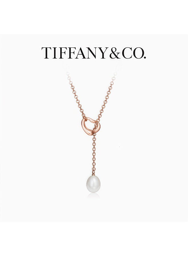 Tiffany & Co. Tiffany Elsa Peretti® Open Heart Lasso Necklace - Image 1