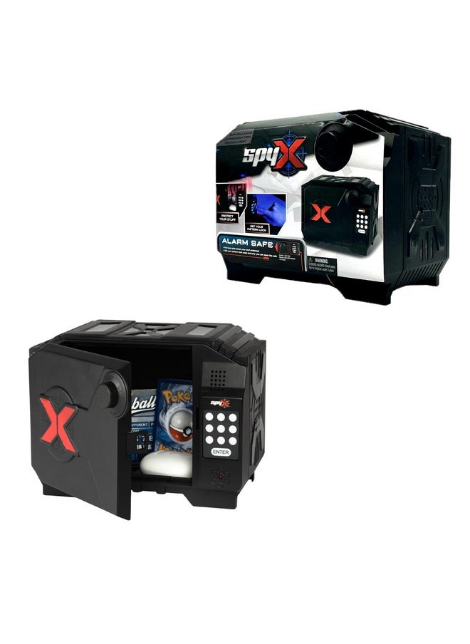 SpyX - SpyX / Alarm Safe. Top-Secret Gadget for Spy Kids to Protect Your Valuables! Key in Your Secret Code Or Password. Alarm Sounds If Someone Tries to Break in. Stealth Toy Locker for Young Agents! - Image 1