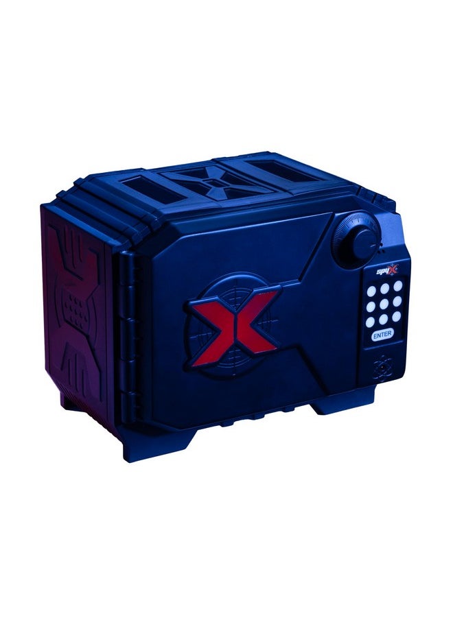 SpyX - SpyX / Alarm Safe. Top-Secret Gadget for Spy Kids to Protect Your Valuables! Key in Your Secret Code Or Password. Alarm Sounds If Someone Tries to Break in. Stealth Toy Locker for Young Agents! - Image 1