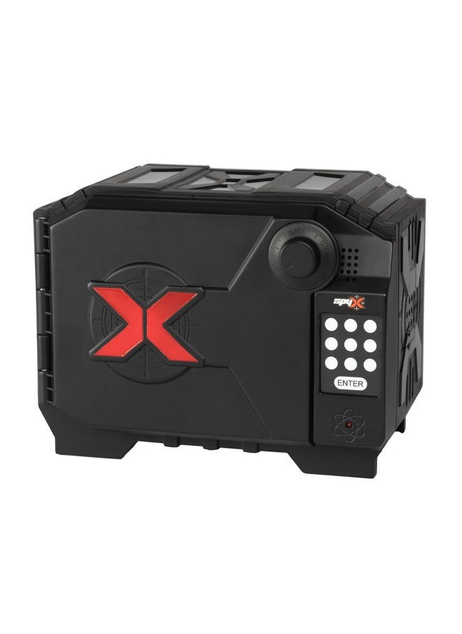 SpyX - SpyX / Alarm Safe. Top-Secret Gadget for Spy Kids to Protect Your Valuables! Key in Your Secret Code Or Password. Alarm Sounds If Someone Tries to Break in. Stealth Toy Locker for Young Agents! - Image 1