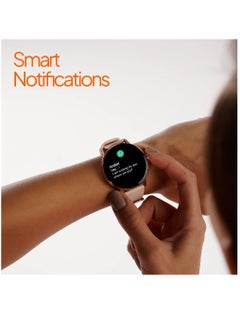 Zoom Plus Bluetooth Calling Full Touch Display Multi-Function Smartwatch For Men & Women Pink  - Image 5