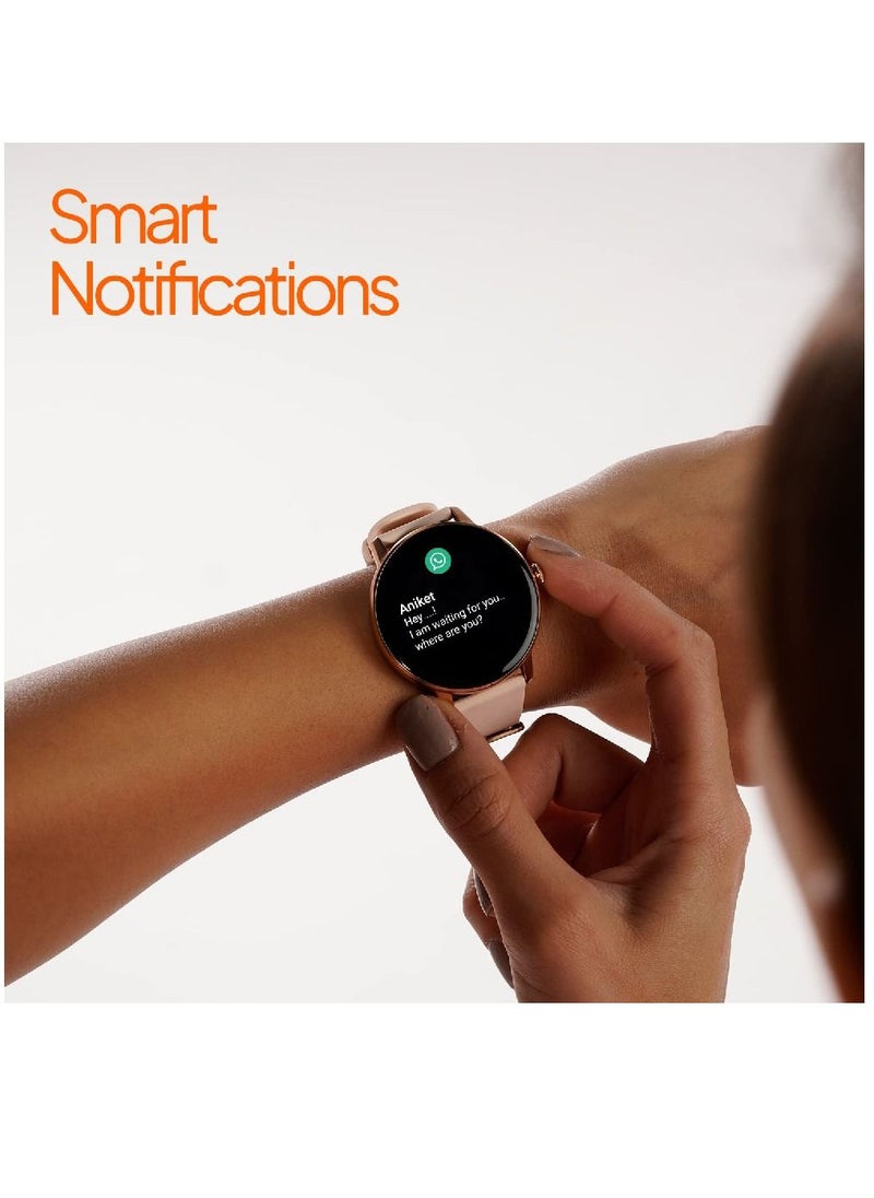 Zoom Plus - Bluetooth Calling Full Touch Display Multi-Function Smartwatch For Men & Women Pink - Image 1