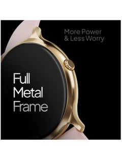 Zoom Plus Bluetooth Calling Full Touch Display Multi-Function Smartwatch For Men & Women Pink  - Image 4
