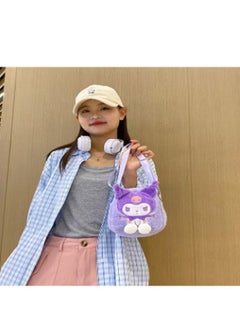 Kuromi Plush Backpack, Mini Cartoon Double Strap Shoulder Bag, Soft Fluffy Casual Backpack for child - pzsku/Z16A26D75CB2496AAF8BDZ/45/_/1740292764/434387b6-5580-4636-ae95-7e6d6e4caccd