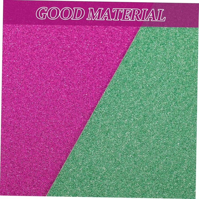 1 عبوة 10 أوراق ورق مقوى ذهبي لامع لامع للحرف اليدوية DIY - Image 5