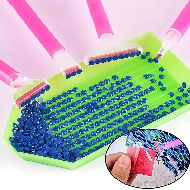 3pcs Diamond Painting Trays Sorting Beads Craft Storage - Image 5