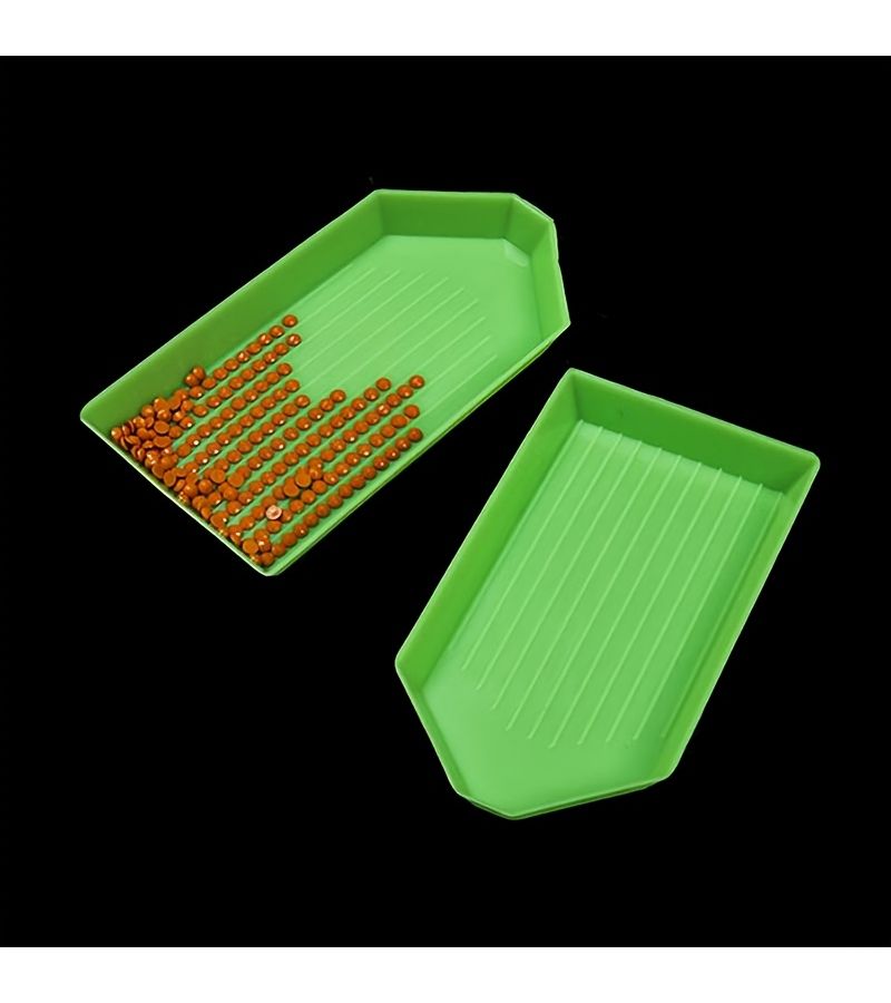 3pcs Diamond Painting Trays Sorting Beads Craft Storage - Image 4