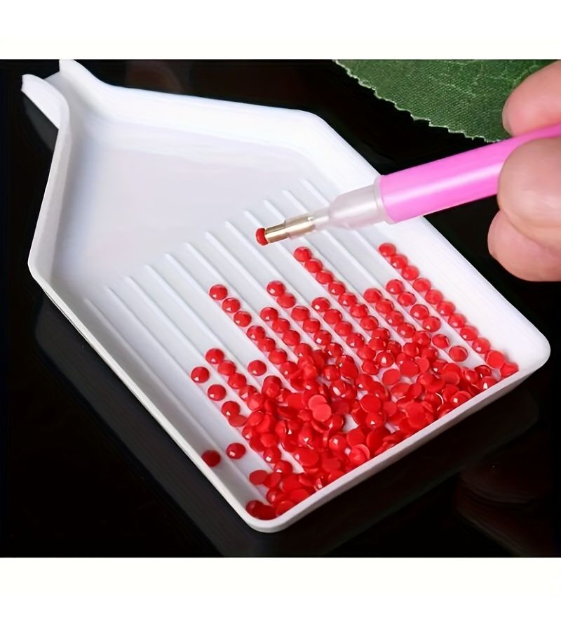 3pcs Diamond Painting Trays Sorting Beads Craft Storage - Image 3