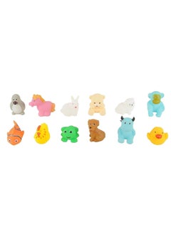 Storio Storio Rubber Colorful Floating Baby Toys Bath Aquatic Animals Chu Chu Toys for Newborn Babies, Kids, Assorted  - Image 5