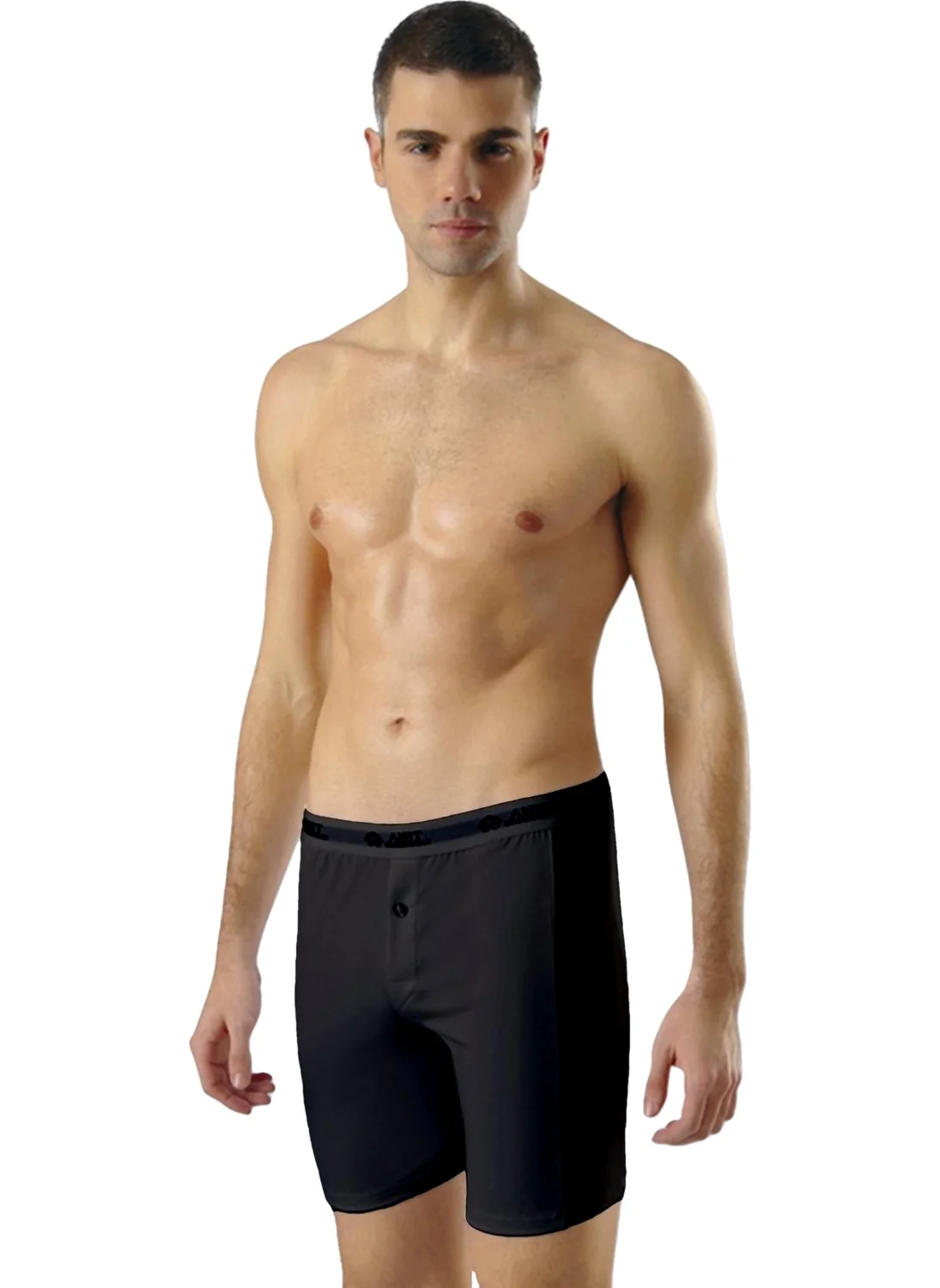 Anıt Anit 2 Piece Men's Lycra Long Boxer