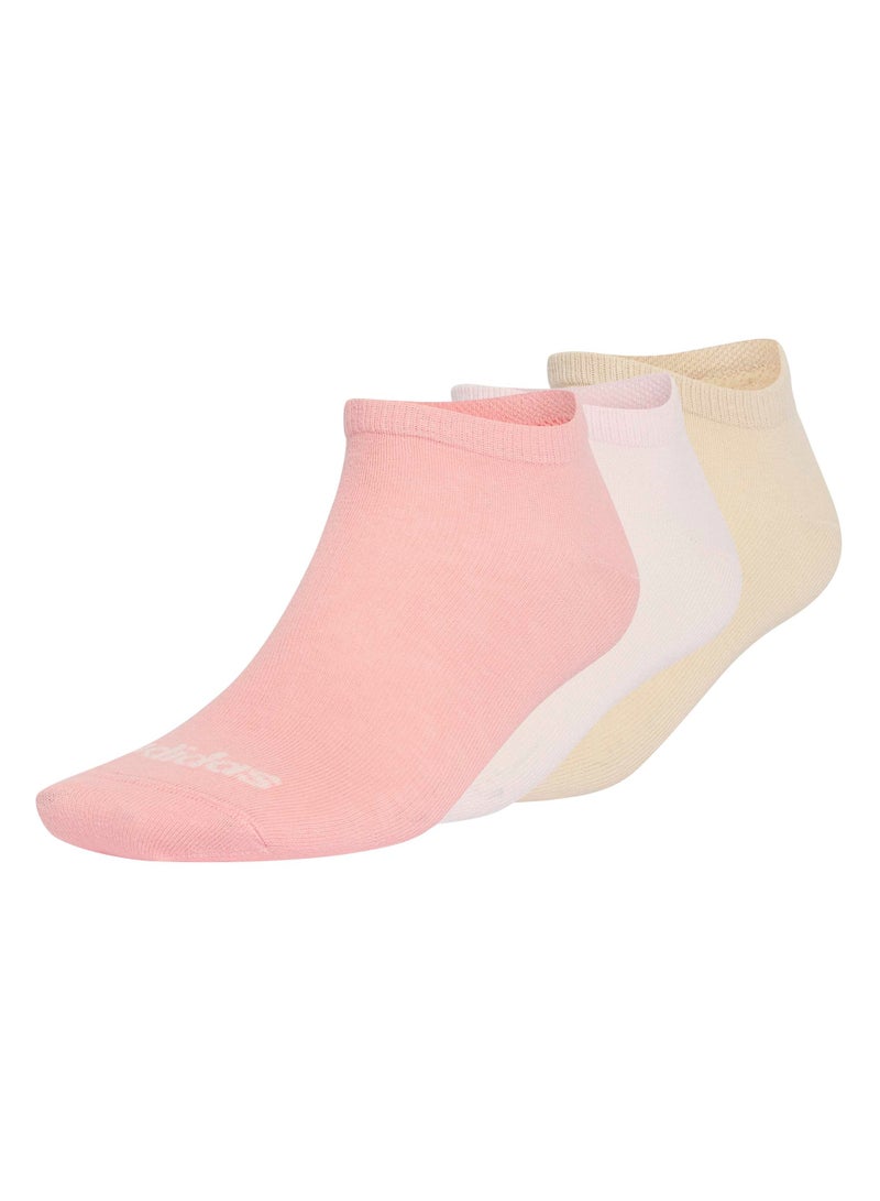 Adidas Thin Linear Low-Cut Socks 3 Pairs - Image 1