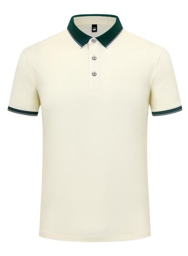 Summer Short Sleeve Polo Shirt Corporate Workwear Collared T-Shirt Men's Fashion  - Image 1